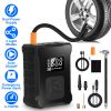 150PSI Cordless Tire Inflator with Car Charger Digital Air Compressor with LED Light Emergency Power Bank for Cars Motorcycles Bicycles Balls