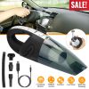 Car Handheld Vacuum Cleaner Cordless Rechargeable Hand Vacuum Portable Strong Suction Vacuum w/ Hose Nuzzle Brush For Dust Pet Hair