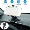 Car Dashboard Phone Bracket Stand Car Phone Holder Non-slip 360°Rotation Dashboard Phone Clamp Suitable For 3-7in Cell Phone