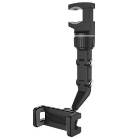 Mobile Phone Car Holder 2022 New Car Supplies Rearview Mirror Navigation Support Clip Desktop Fixing Artifact