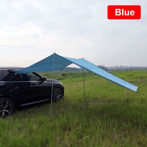 Outdoor Camping Car Awning Shade Sail Car Tail/Side Tent Canopy Sunscreen 210D Oxford Cloth PU2000 Waterproof Sunshade