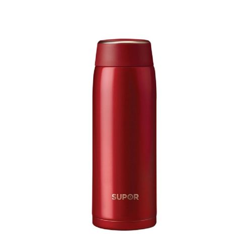 Lightweight Insulation Cup AIR Series 304 Stainless Steel Water Cup Men and Women Portable Business Straight Car Car Cup Reddish Red